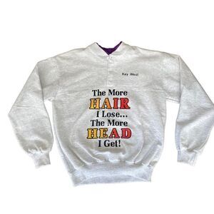 Vintage Key West Sweatshirt XL Made in USA Bald